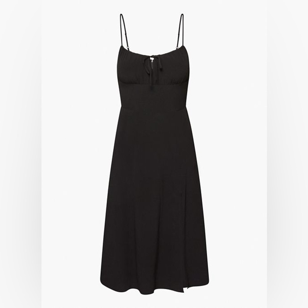 🆕 • NWT• Sunday Best Delilah Midi Dress, XL Colour: Black (Aritzia) 🖤🖤🖤